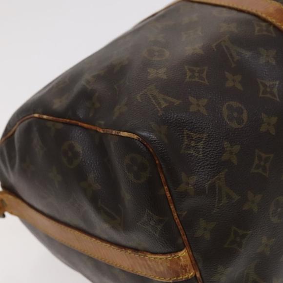 LOUIS VUITTON Monogram Keepall Bandouliere 45 Boston Bag M41418 LV Auth 115491 - Picture 9 of 16